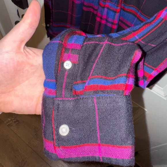 Banana republic men’s button down flannel - size small - Picture 4 of 4